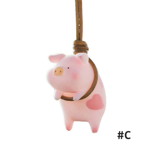 Swing Pig Car Interior Ornament - Puritific