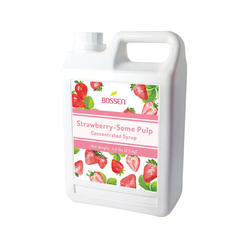 Strawberry | Multi-Use | Bubble Tea Syrup | Fruit Puree | Fruit Smoothie/Slush Mix | Foodservice Canada-0