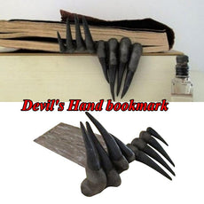 Devil Hand Book Mark - Puritific