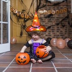 Witch Hat with LED Light - Puritific