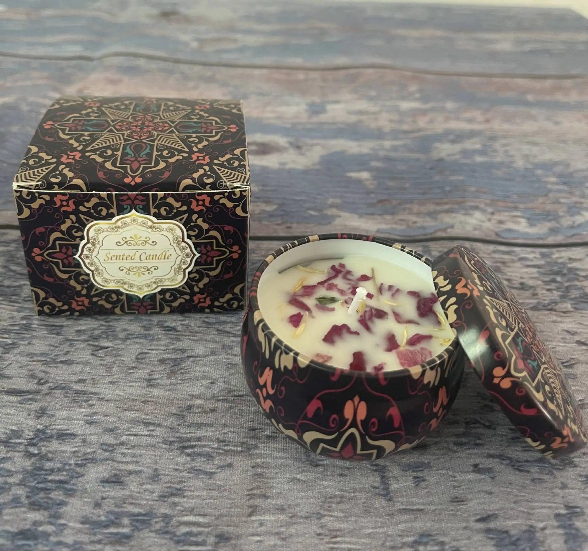 Dried Floral Scented Candles - Puritific