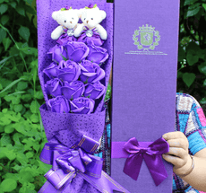 Teddy Bear Flower Bouquet - Puritific