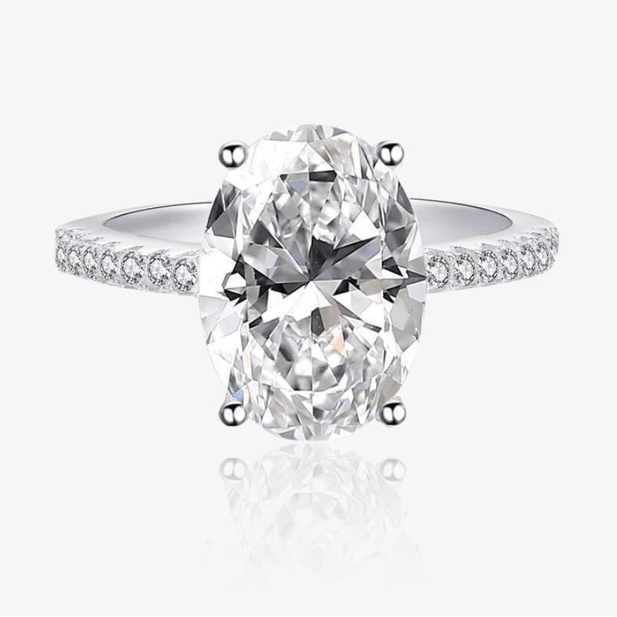 The Ivy Oval Cut Ring - Puritific