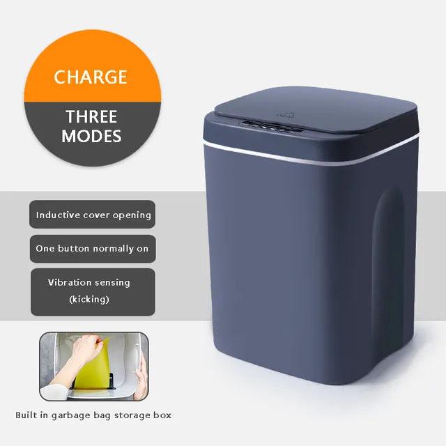 Trash Can with Intelligent Sensor - Puritific