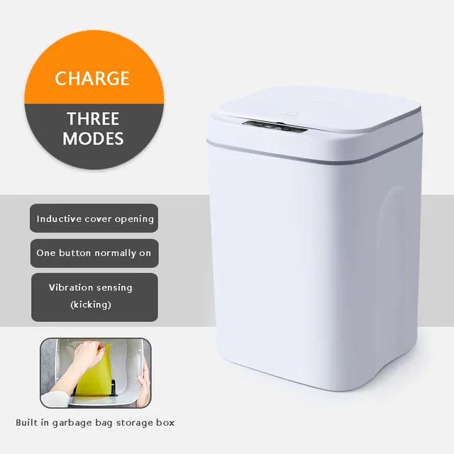 Trash Can with Intelligent Sensor - Puritific