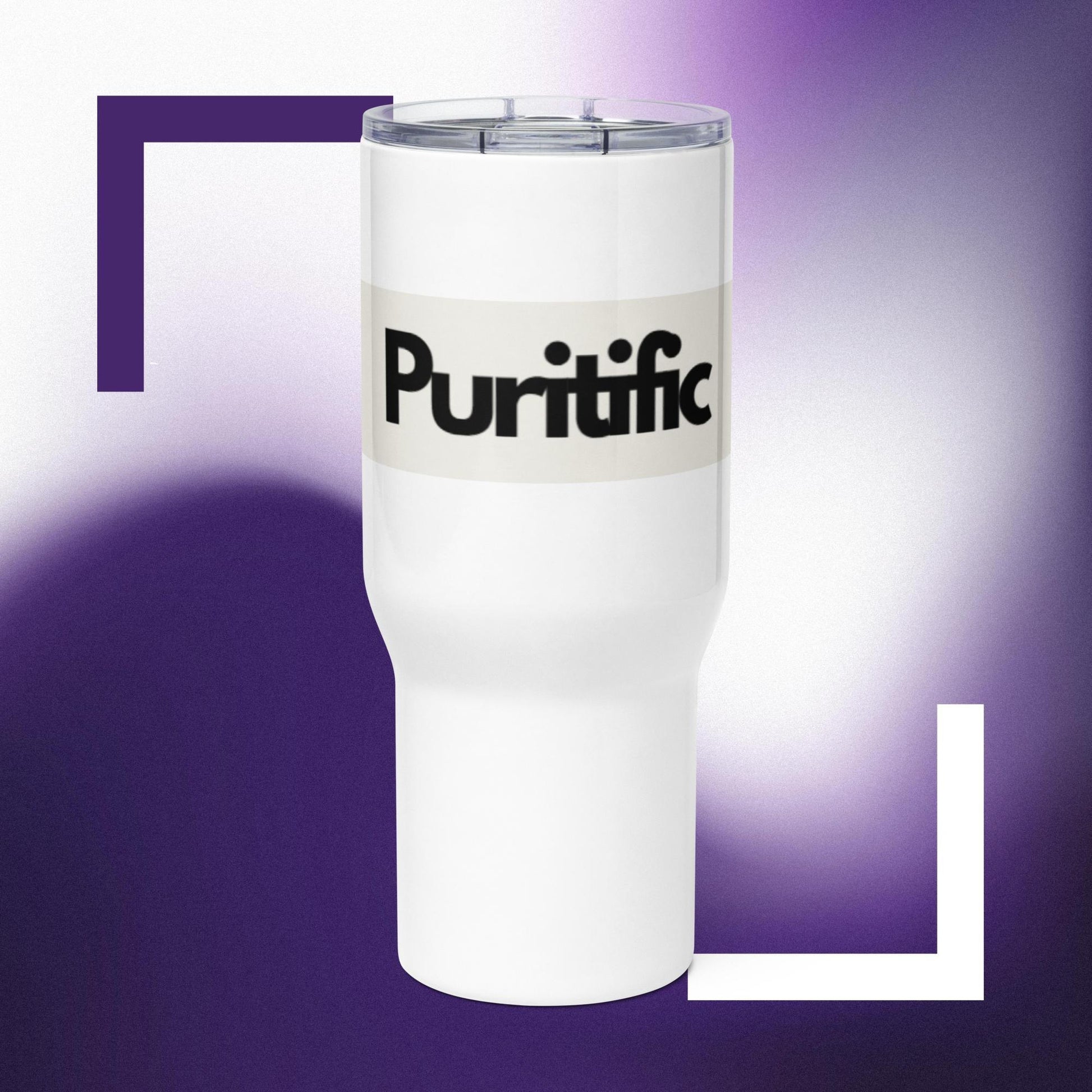 Puritific Travel mug with a handle - Puritific