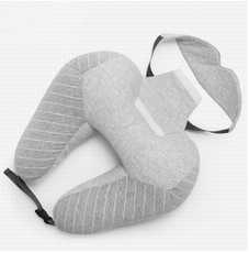 Travel Pillow With Eye Mask - Puritific