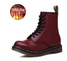 Unisex Leather Boots - Puritific