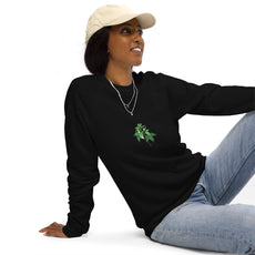 Unisex organic raglan sweatshirt - Puritific