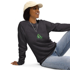 Unisex organic raglan sweatshirt - Puritific