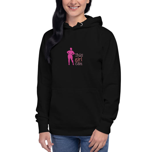 "This Girl Can" Unisex Hoodie - Puritific