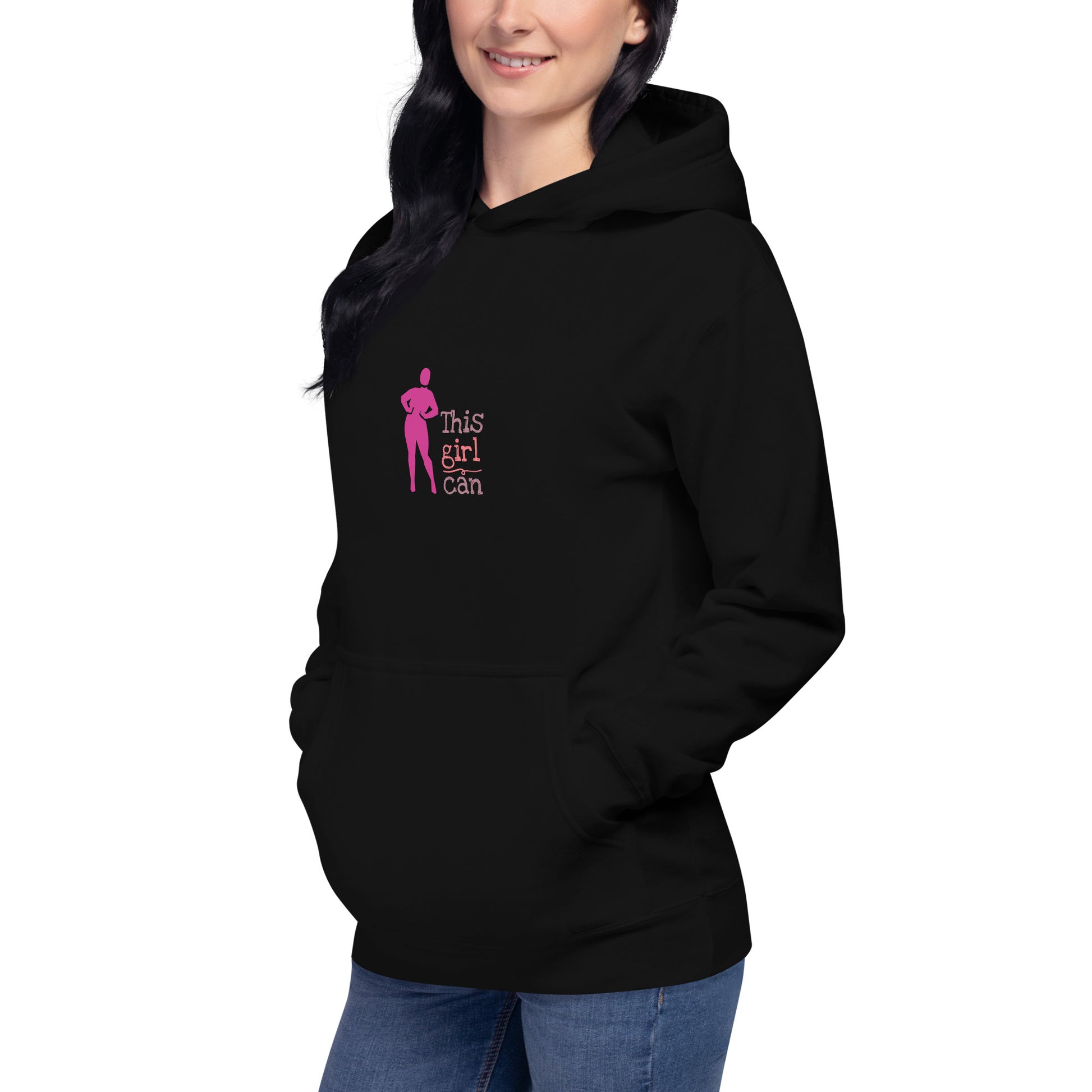 "This Girl Can" Unisex Hoodie - Puritific