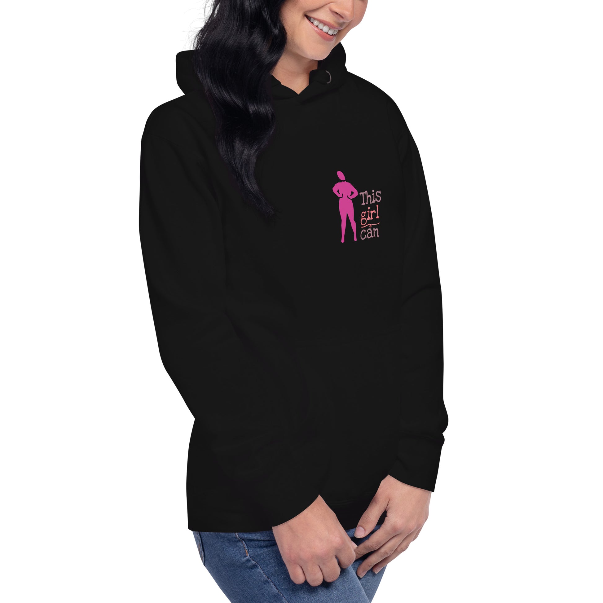 "This Girl Can" Unisex Hoodie - Puritific