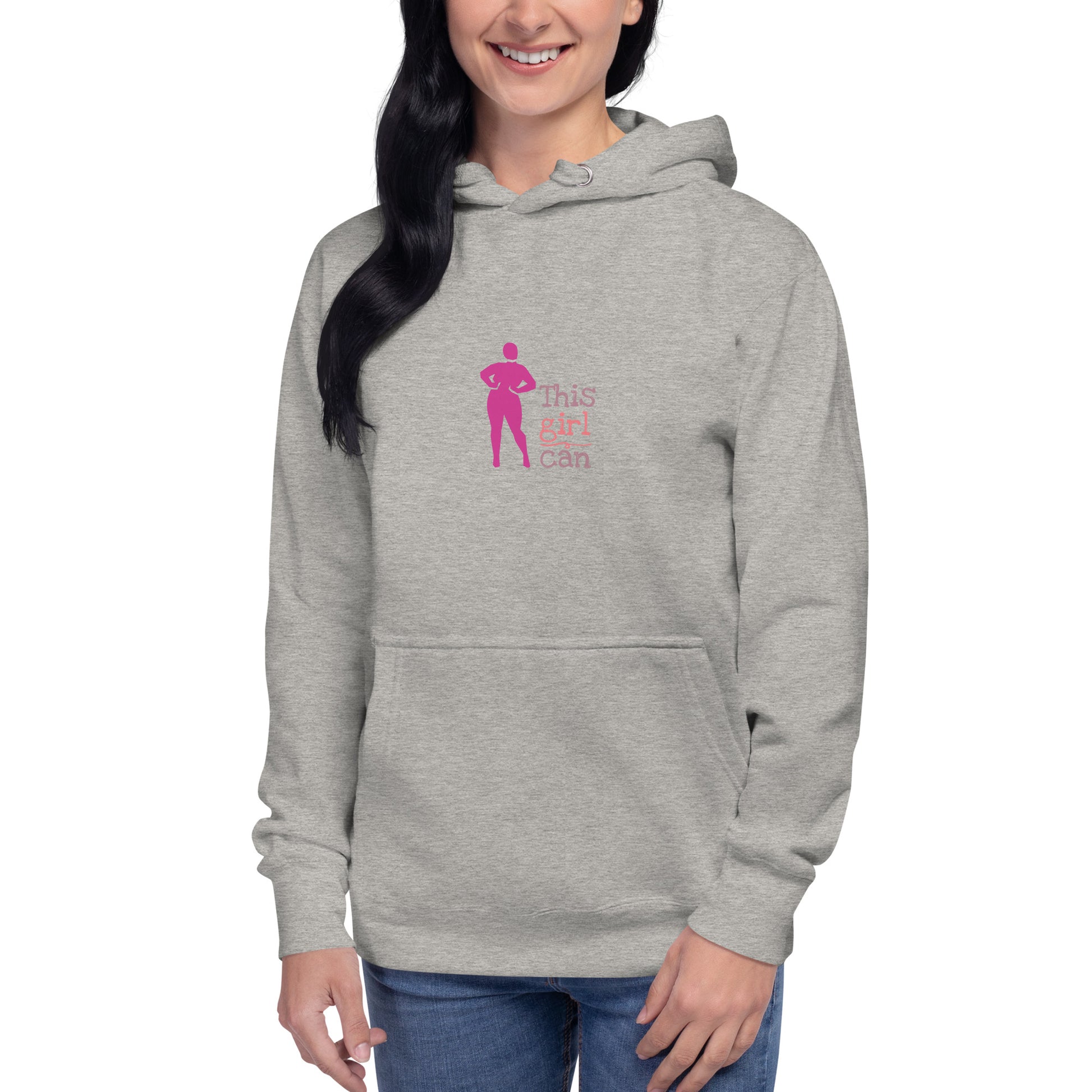 "This Girl Can" Unisex Hoodie - Puritific