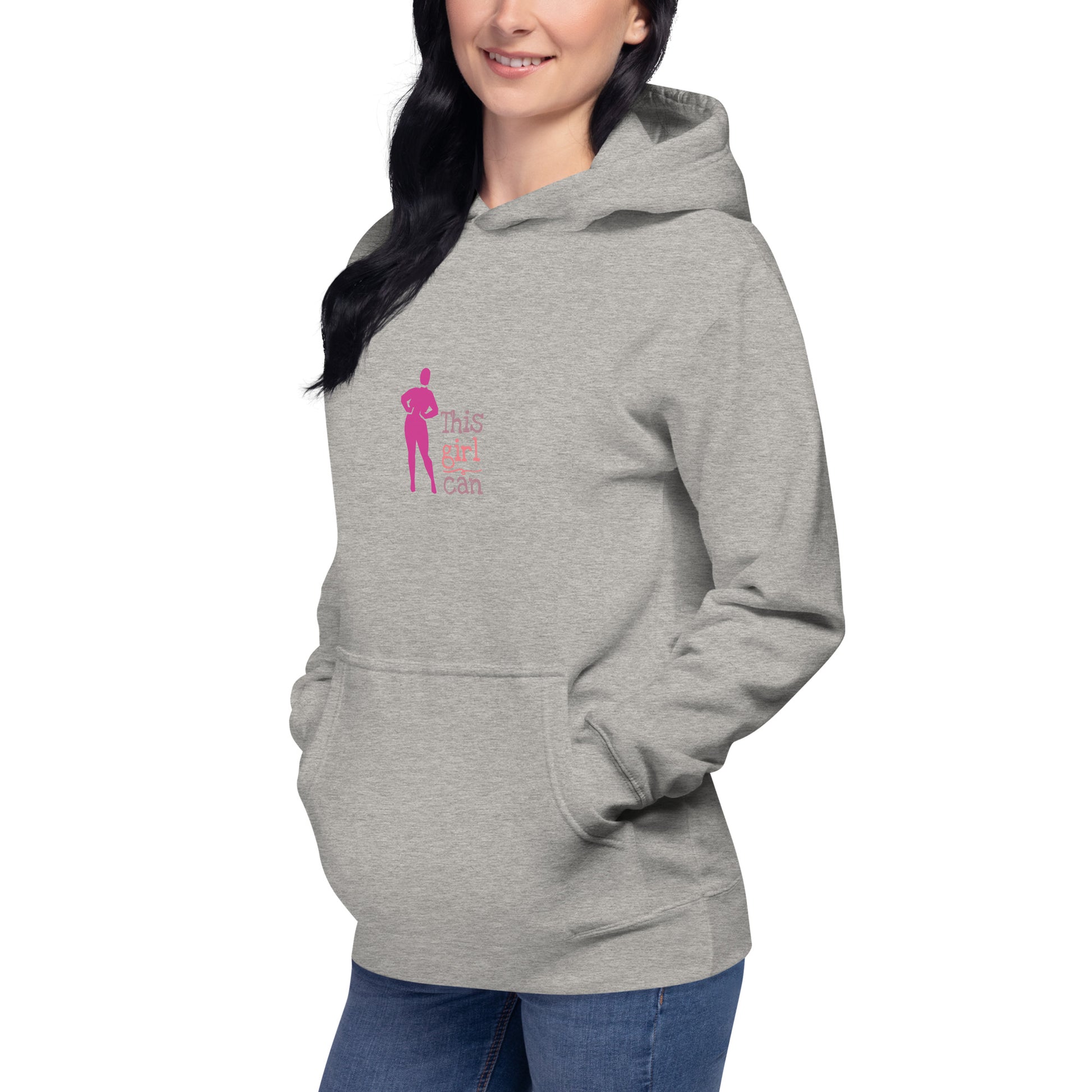 "This Girl Can" Unisex Hoodie - Puritific