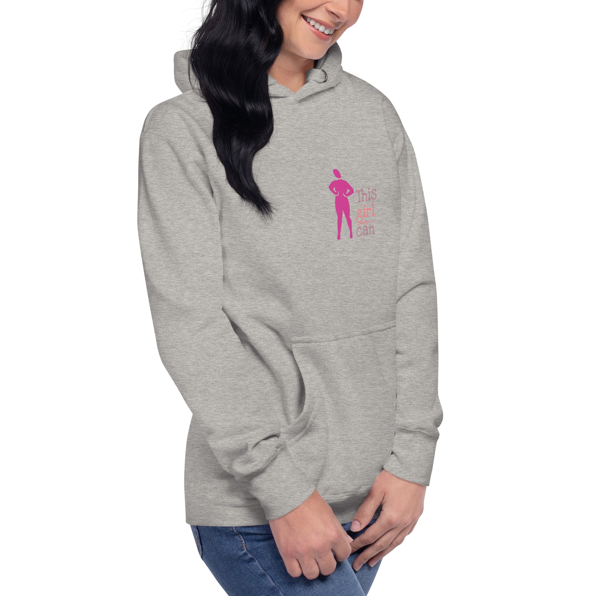 "This Girl Can" Unisex Hoodie - Puritific