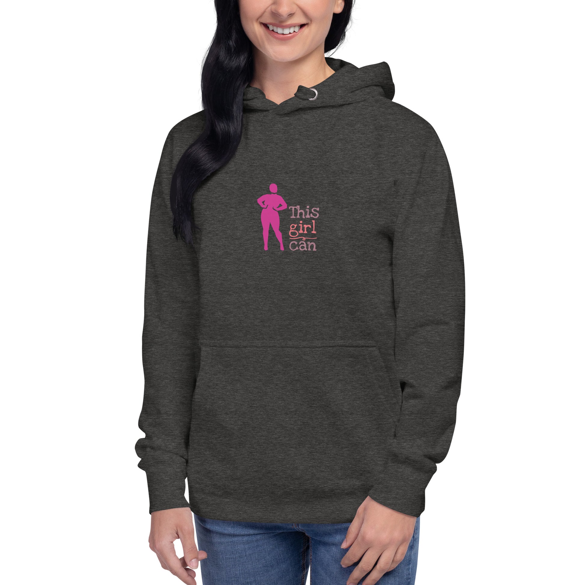 "This Girl Can" Unisex Hoodie - Puritific