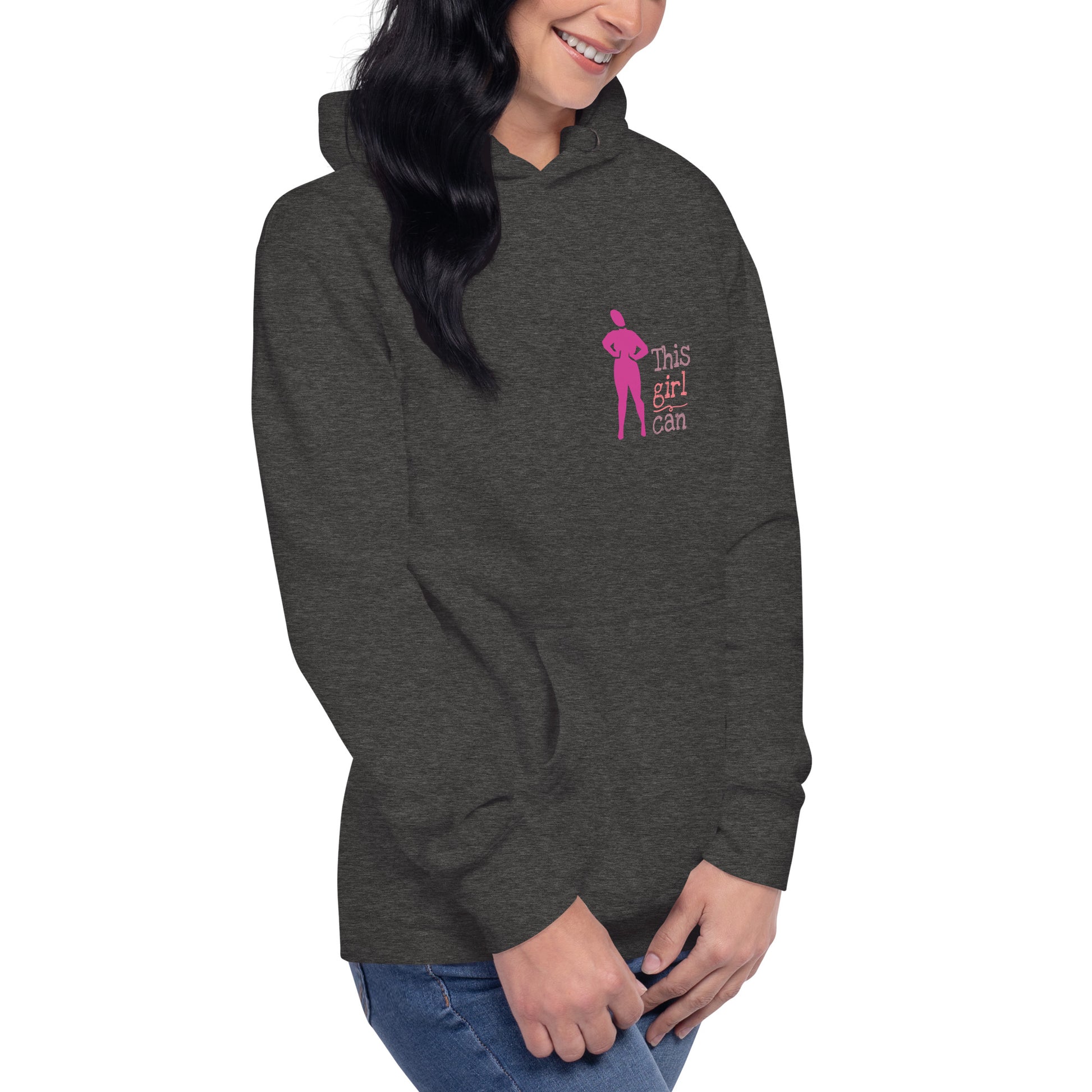 "This Girl Can" Unisex Hoodie - Puritific