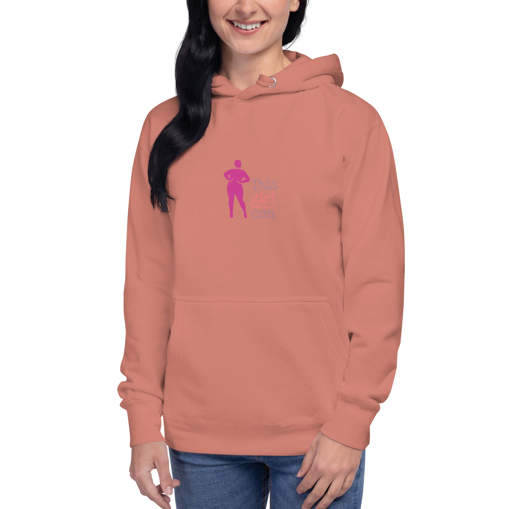 "This Girl Can" Unisex Hoodie - Puritific