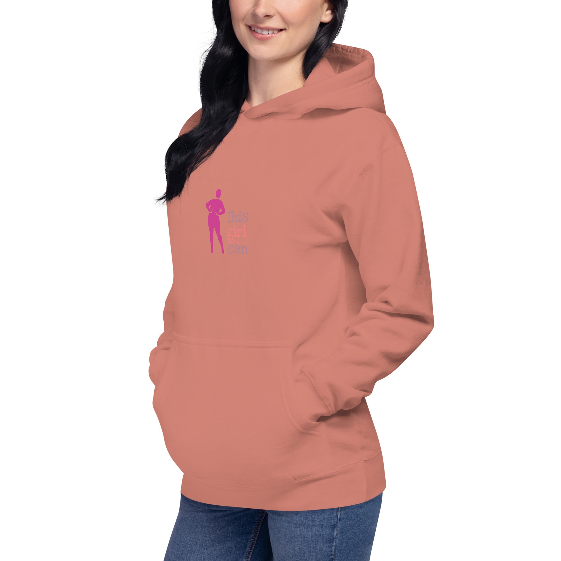 "This Girl Can" Unisex Hoodie - Puritific