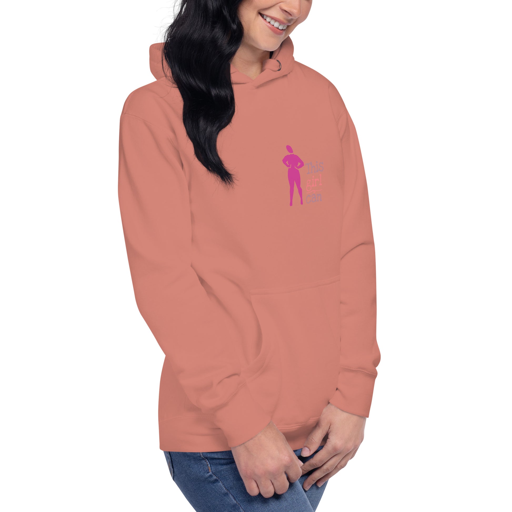 "This Girl Can" Unisex Hoodie - Puritific