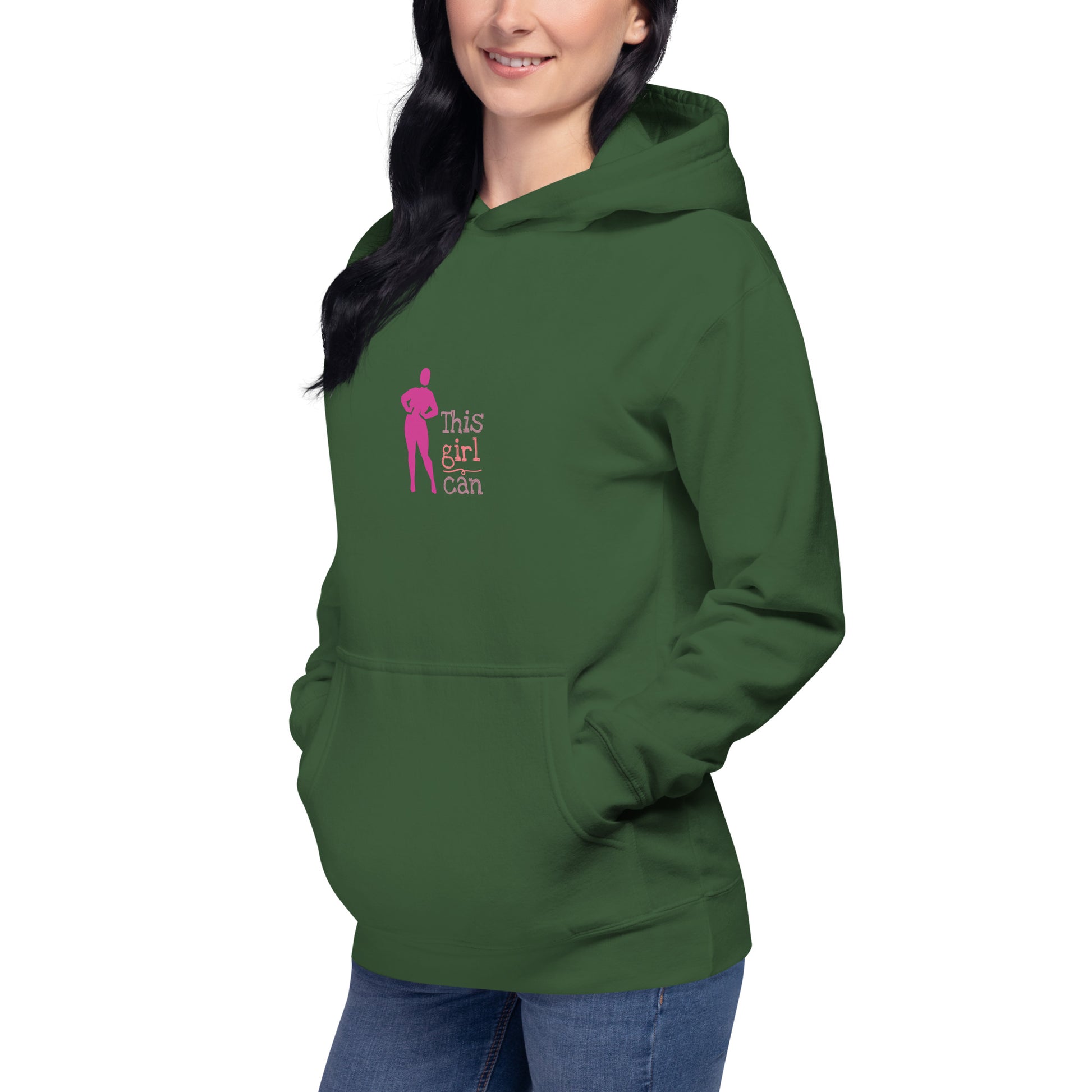 "This Girl Can" Unisex Hoodie - Puritific