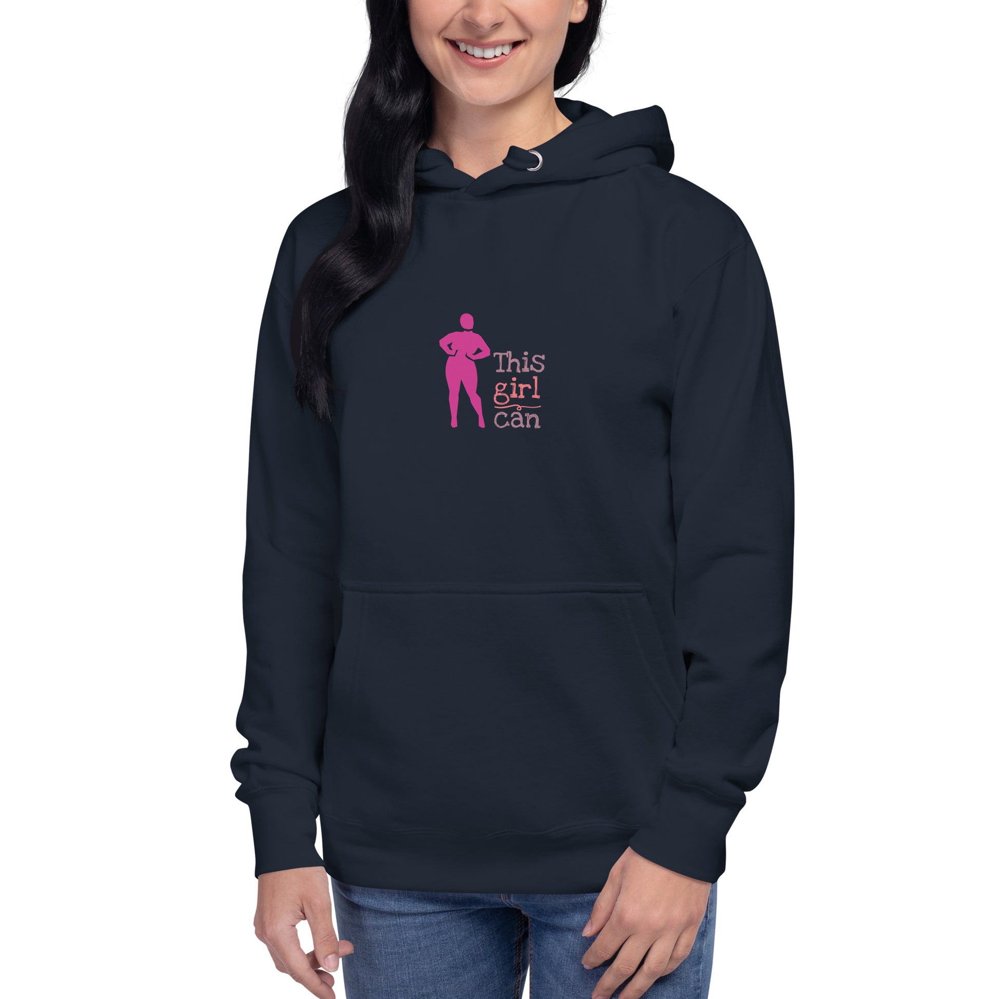 "This Girl Can" Unisex Hoodie - Puritific