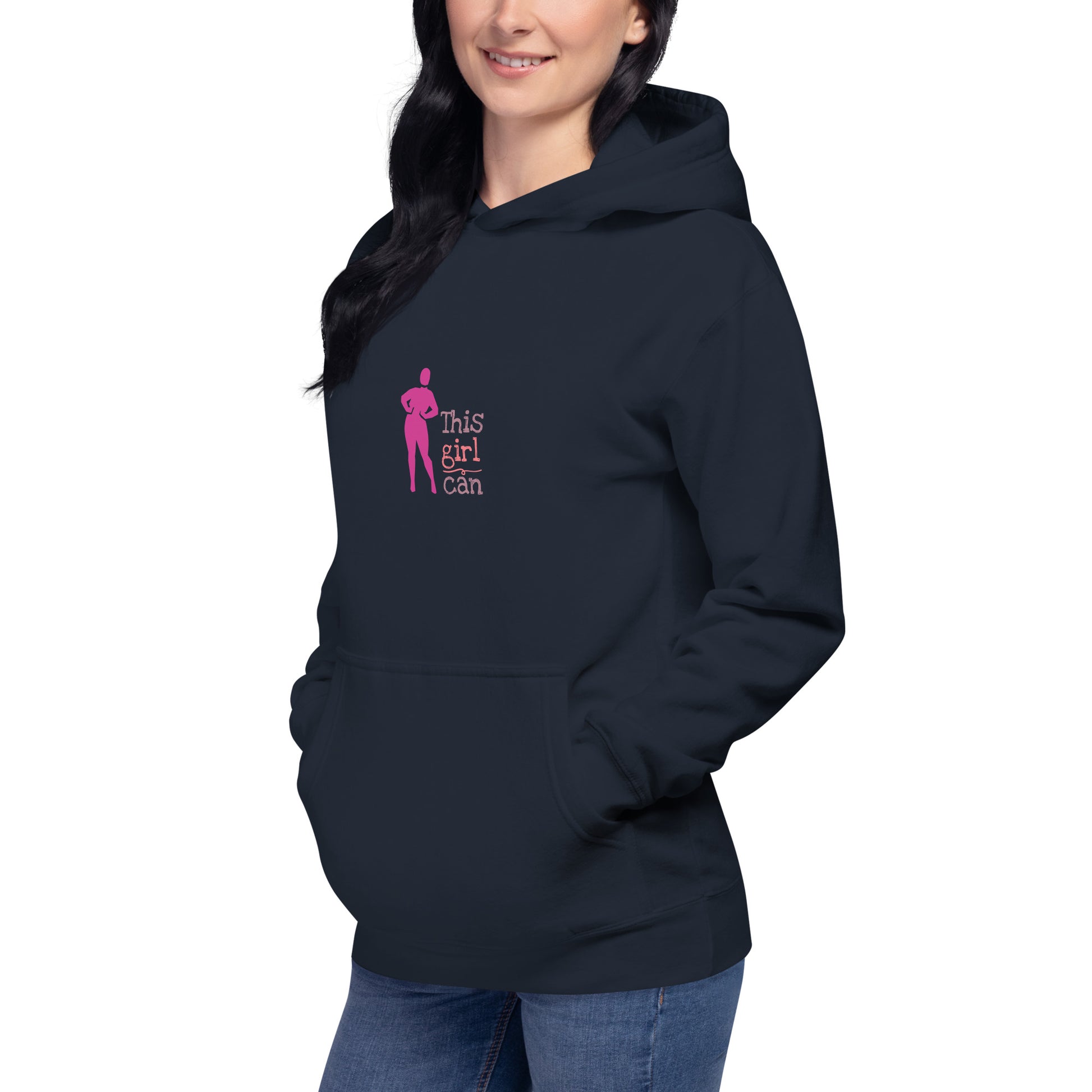 "This Girl Can" Unisex Hoodie - Puritific