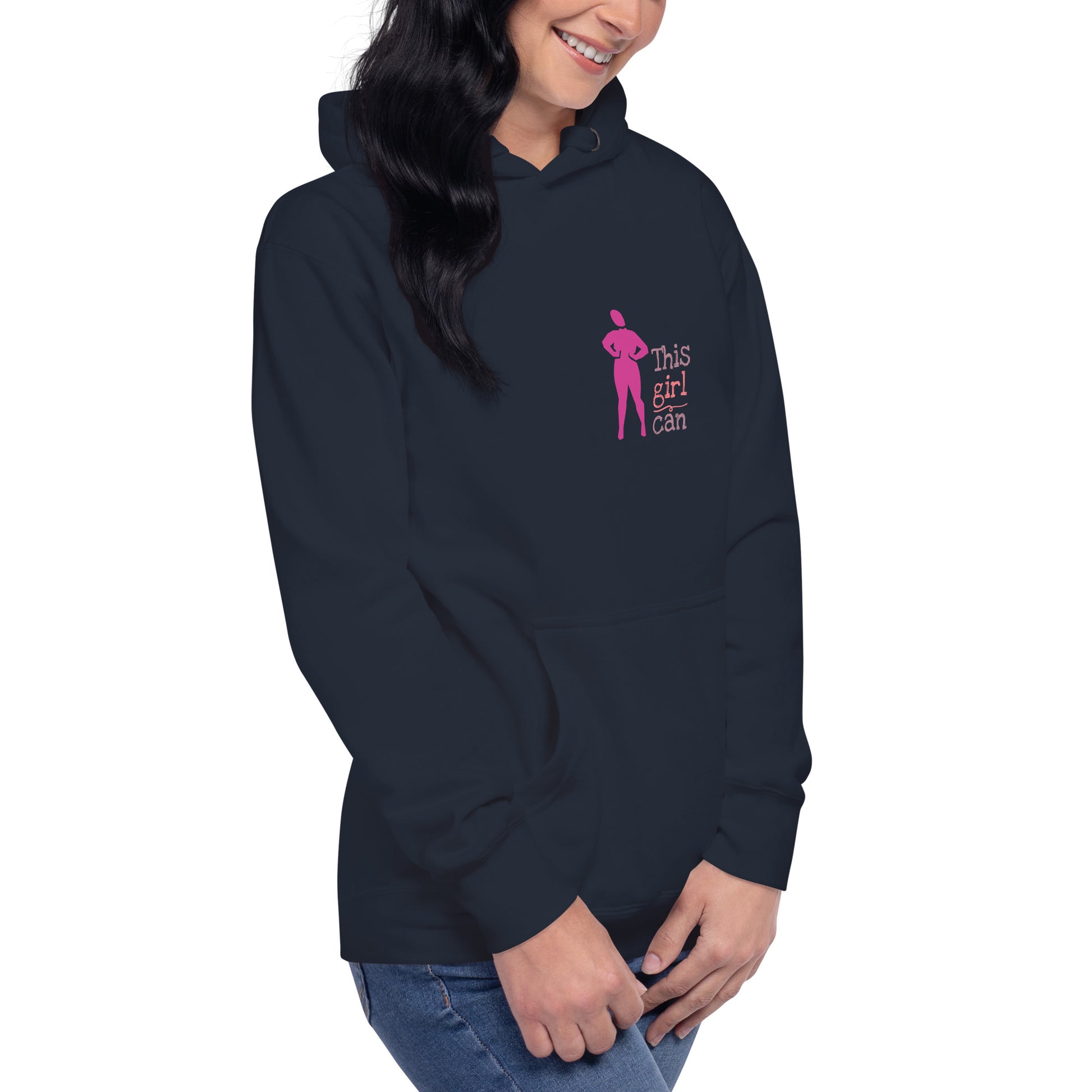 "This Girl Can" Unisex Hoodie - Puritific