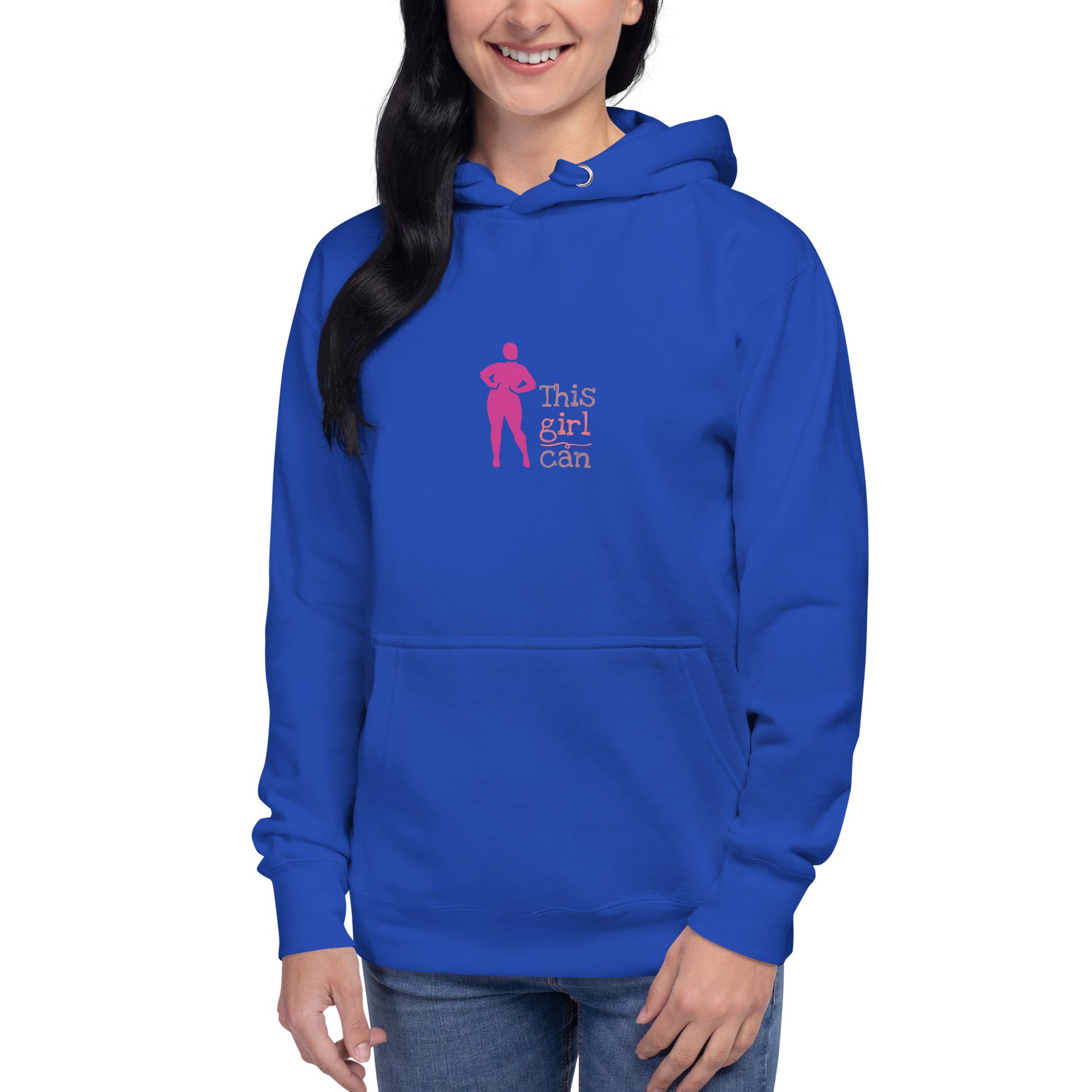 "This Girl Can" Unisex Hoodie - Puritific