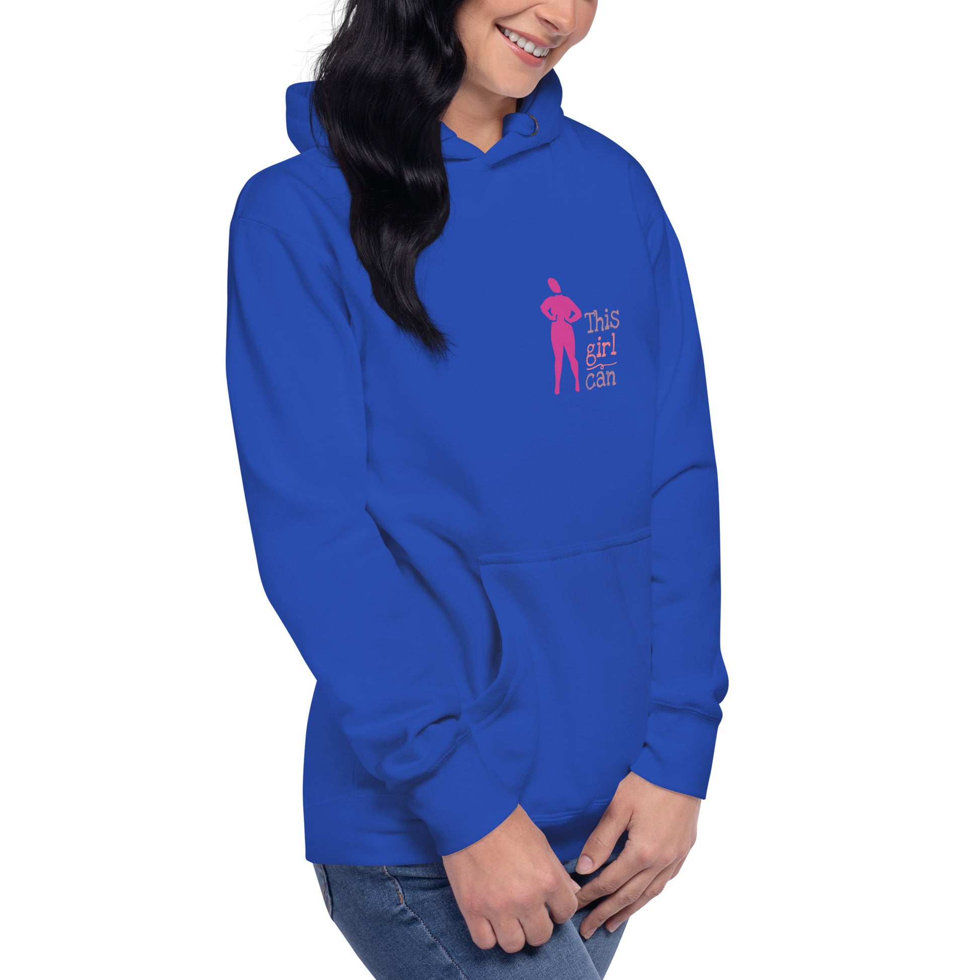 "This Girl Can" Unisex Hoodie - Puritific