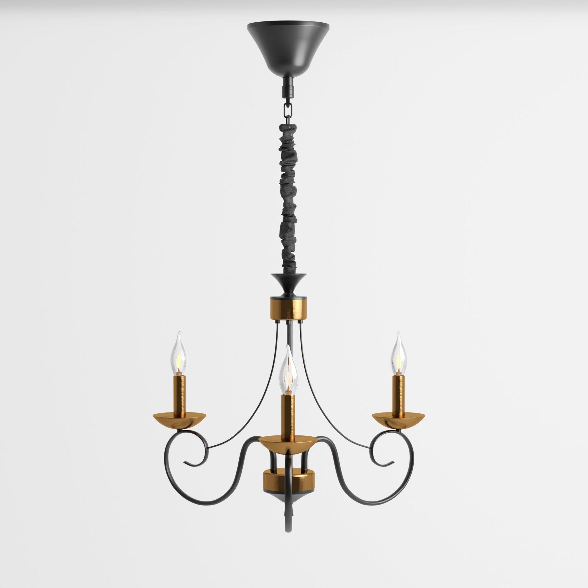 5/3 Arm Candle Light with Adjustable chain Traditional Design Ceiling Pendant light~4997-5