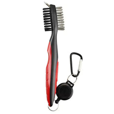 Golf Cleaning Brush For Club With Carabiner Groove Sharpene - Puritific