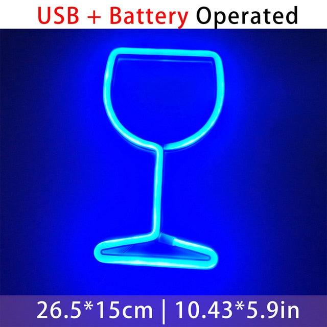 USB Powered Neon Light Sign - Puritific