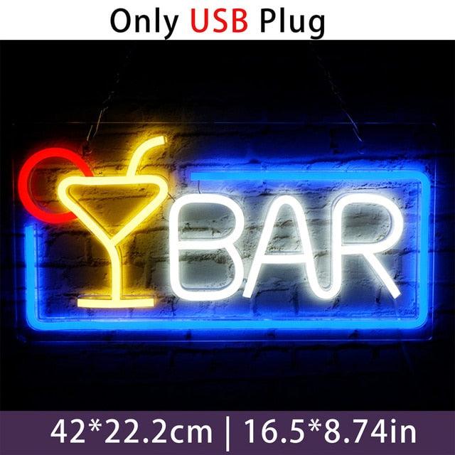 USB Powered Neon Light Sign - Puritific