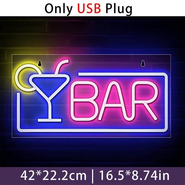 USB Powered Neon Light Sign - Puritific