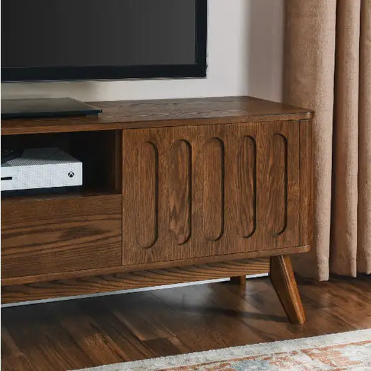 Medieval Modern Solid Wood TV Stand