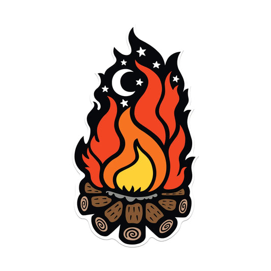 Campfire Sticker - Puritific