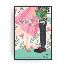 VALENTINE`S DAY COFFEE & TEA GREETING CARDS-6