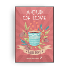 VALENTINE`S DAY COFFEE & TEA GREETING CARDS-10