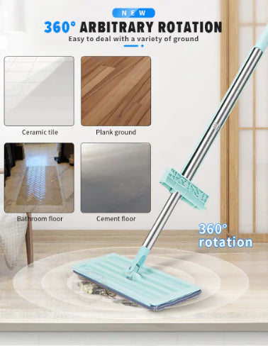 360 Hands-Free Microfiber Floor Mop - Puritific