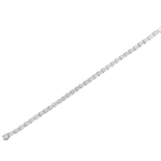 IGI Certified 10.0 Cttw Round-Brilliant Diamond 14K White Gold Martini Style 7