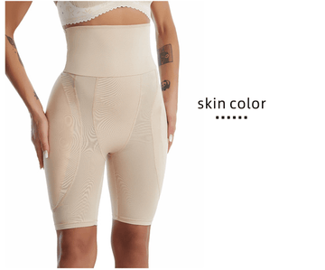 Beige-High waist