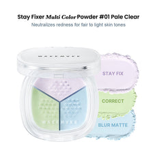 WAKEMAKE Stay Fixer Multi Color Powder 4g-2