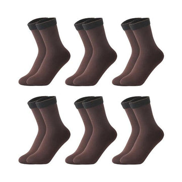 6Pairs Brown