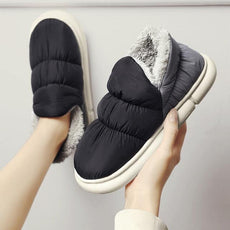 Waterproof Unisex Plush Slip-on Shoes - Puritific