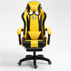 WCG Gaming Chair Office Latex Cushion Bluetooth Computer Chair High-quality BOSS Chair Leather LOL Internet Anchor Racing Chair - Puritific