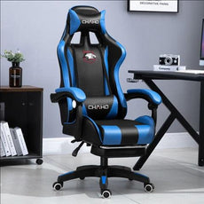 WCG Gaming Chair Office Latex Cushion Bluetooth Computer Chair High-quality BOSS Chair Leather LOL Internet Anchor Racing Chair - Puritific