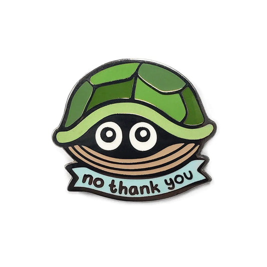 No Thank You Turtle Golf Ball Marker - Puritific