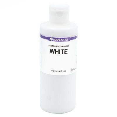 White Liquid Food Color - Liquid Food Coloring - 4 oz, 1 Gallon-0